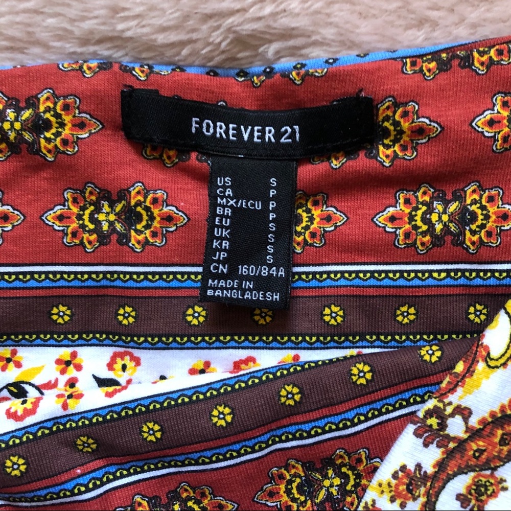 Pattern Tube Top - Picture 3 of 3